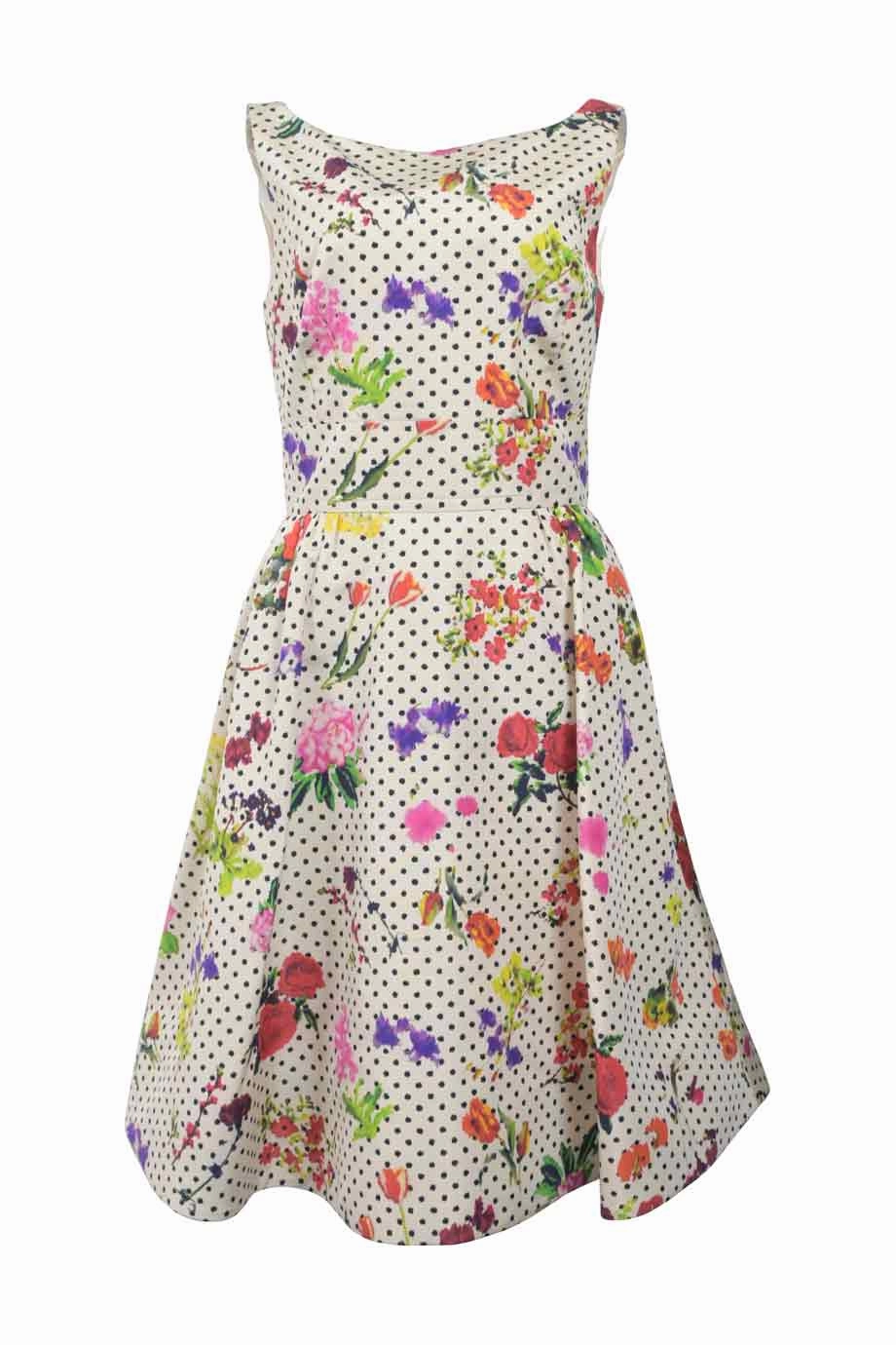 Light Soft Sunset Glow [WW40416] Oscar De La Renta | Knee Length Dress