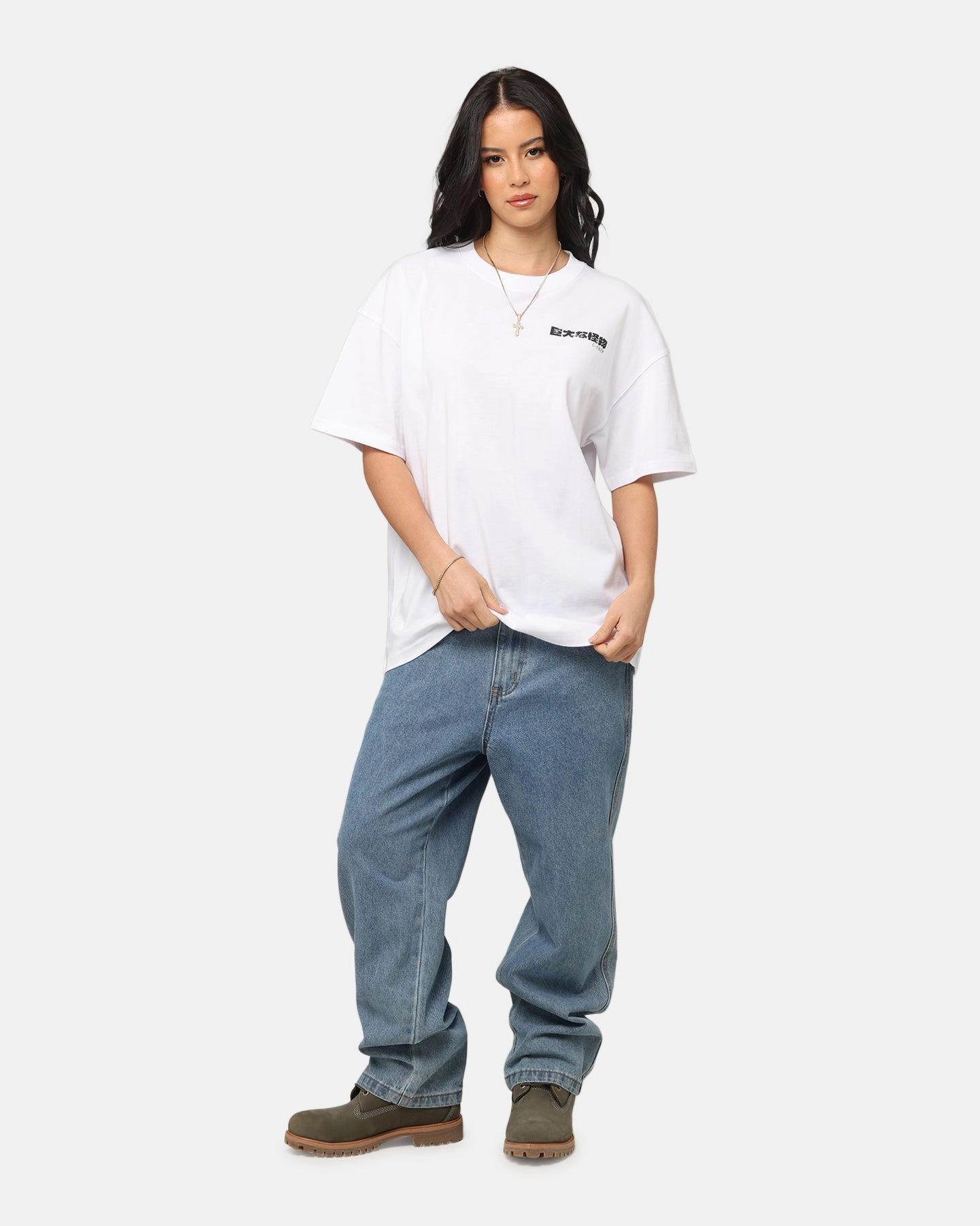 Goat Crew Osaka Dragon T-Shirt White AbrasionResistant