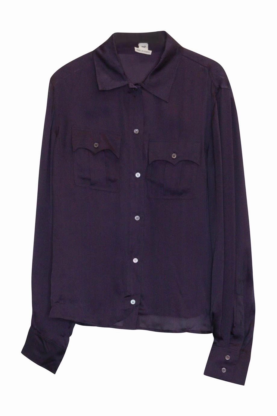 [WW23511] Herm??s | Shirt Polished Style UV Protective Fabric