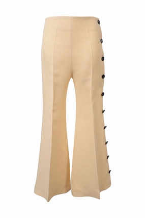 [WW41911] No Brand Name | Wide Leg Pants Breathable Motion Breathable back panel