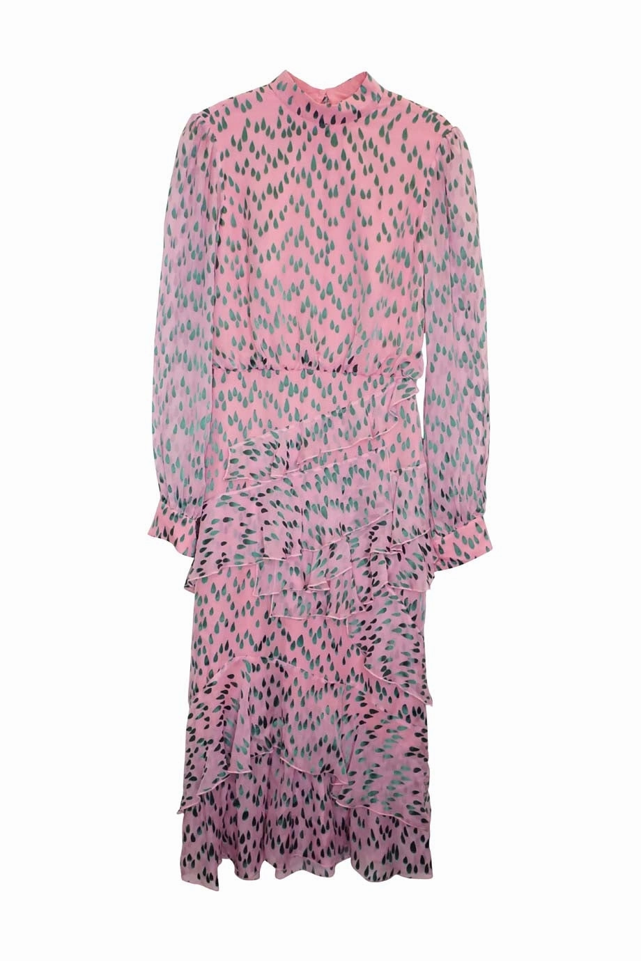 Relaxed-fit cut out [WW22226] Saloni | Midi Dress