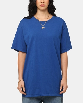 Flexible Neckline Compression Gradient Culture Kings Basic T-Shirt Cobalt Blue