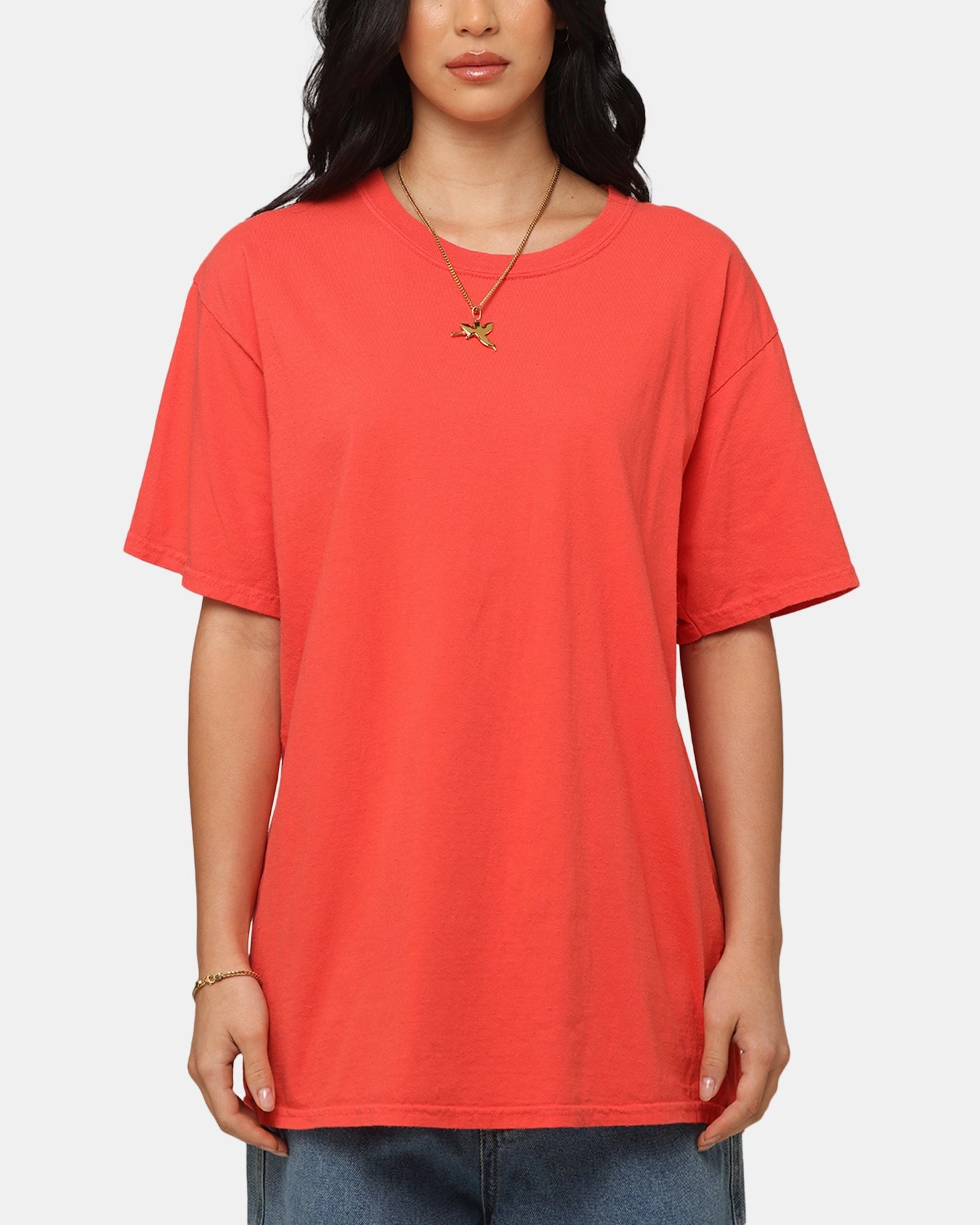 Culture Kings Basic T-Shirt Red anti static coating