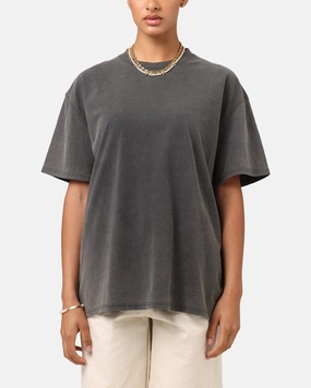 Culture Kings Boxy T-Shirt Black Wash Tagless Comfort Collar BreathableMoistureBarrier