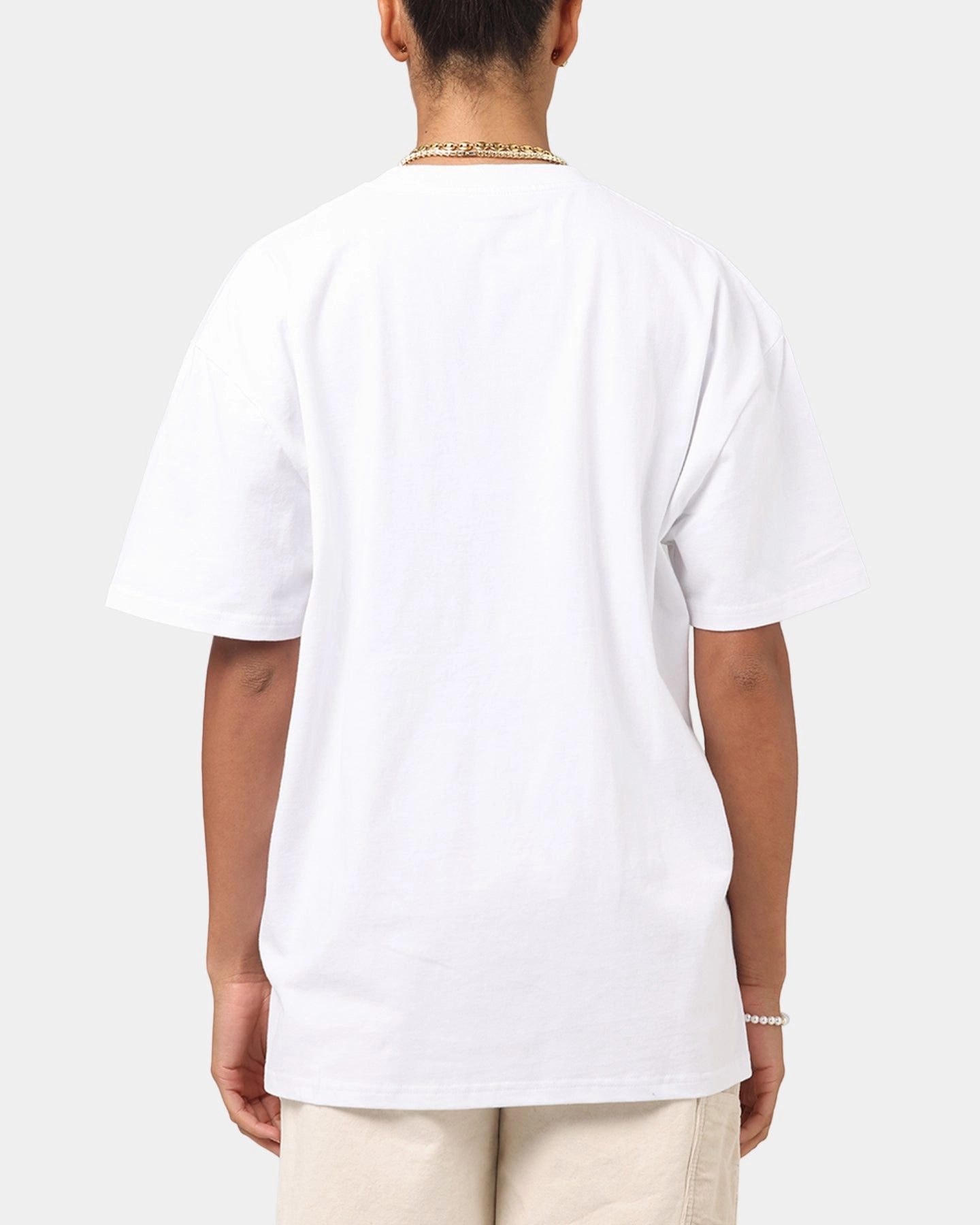 Culture Kings Boxy T-Shirt White QuickRelease Closures