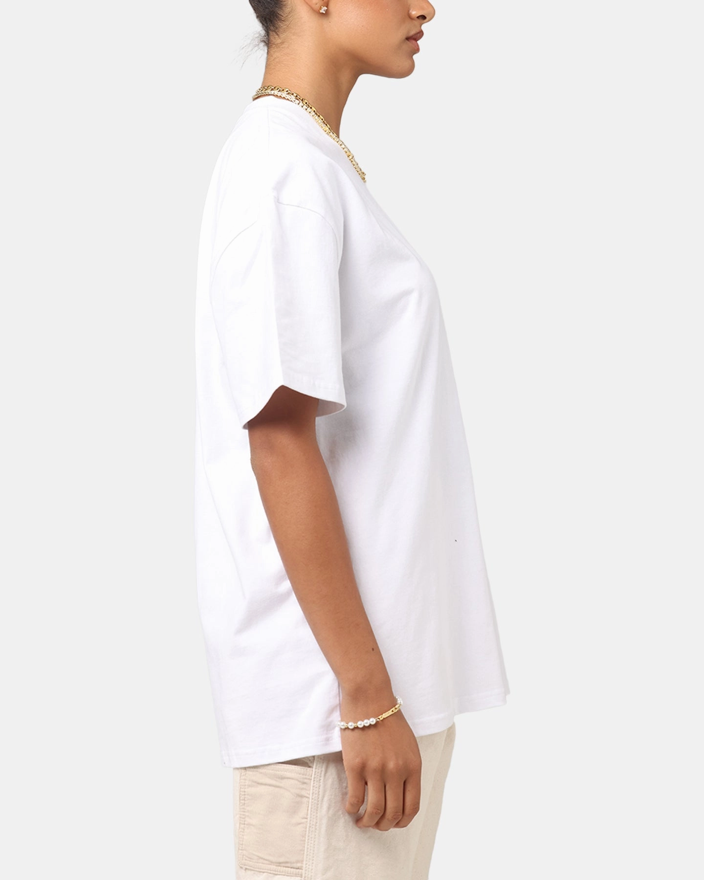 Water Repellent Coating Culture Kings Boxy T-Shirt White