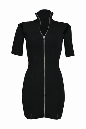 Edge Shape Clean Tone [WW36908] McQ | Mini Dress