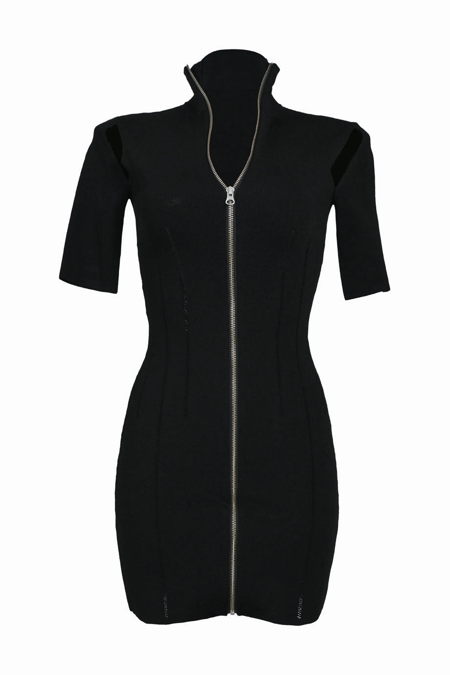 Edge Shape Clean Tone [WW36908] McQ | Mini Dress