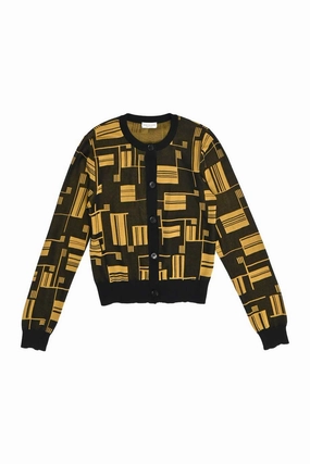 [WW34026] Dries Van Noten | Cardigan Self Fabric Tie Soft Sweater