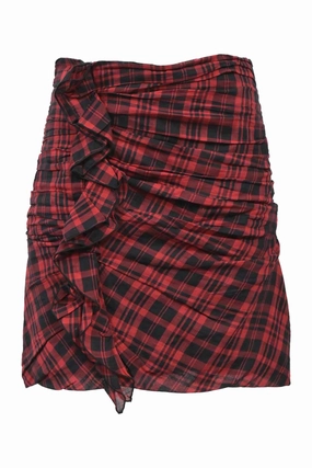 Light Comfort Double Layer Construction [WW43041] Isabel Marant, ??toile | Mini Skirt