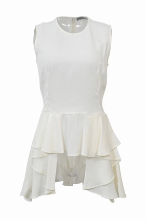 Ergonomic Fit Design [WW34333] Alexander McQueen | Sleeveless Top