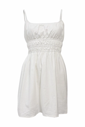 Silky-Lining Romantic-Style [WW41946] Reformation | Mini Dress