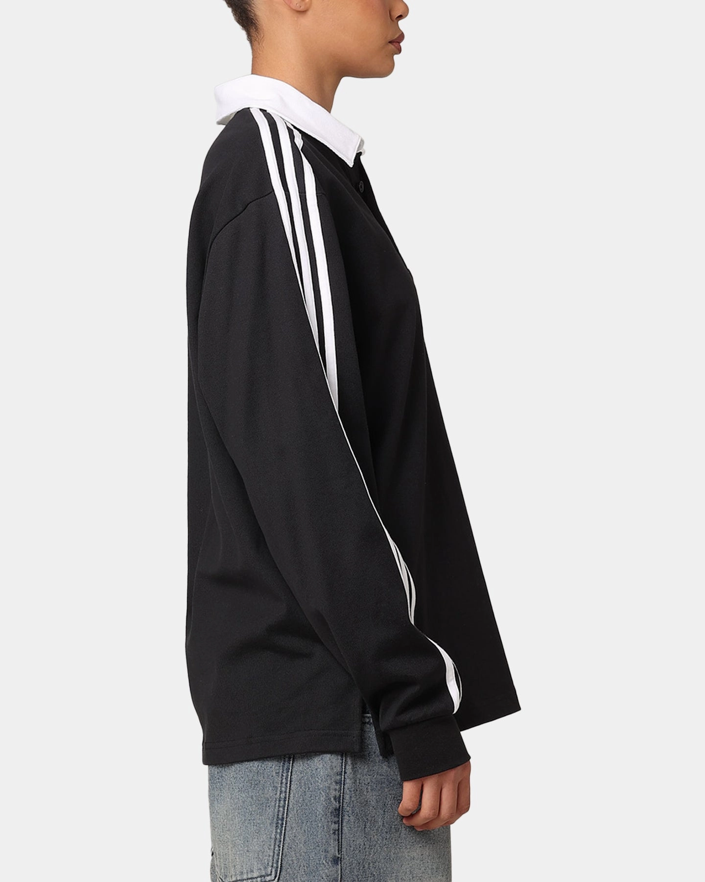 QuickRelease Closures Adidas Rugby Polo Shirt Black