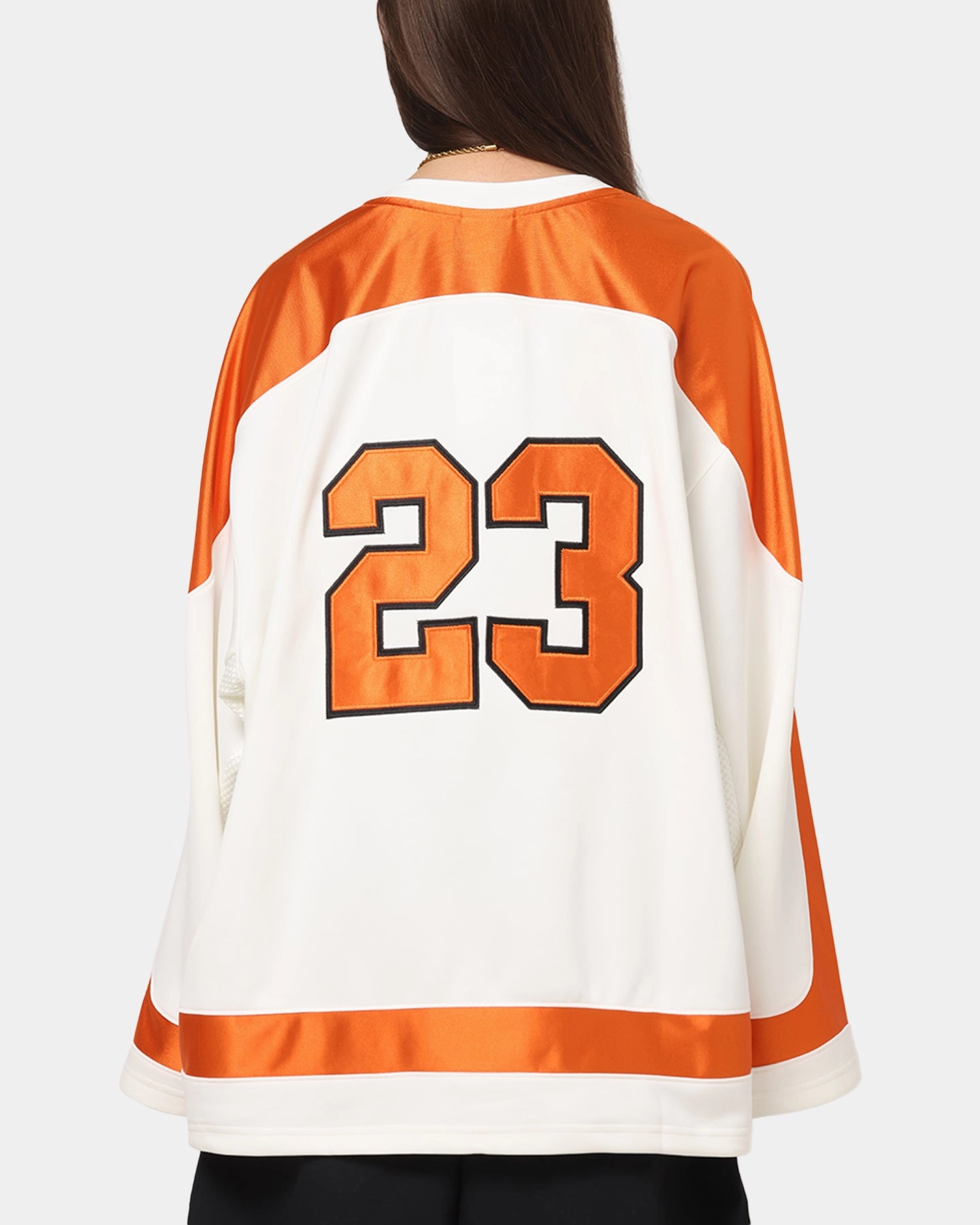 Jordan Brooklyn Collegiate Hockey Jersey Sail/Starfish/Black AntiStatic Weave