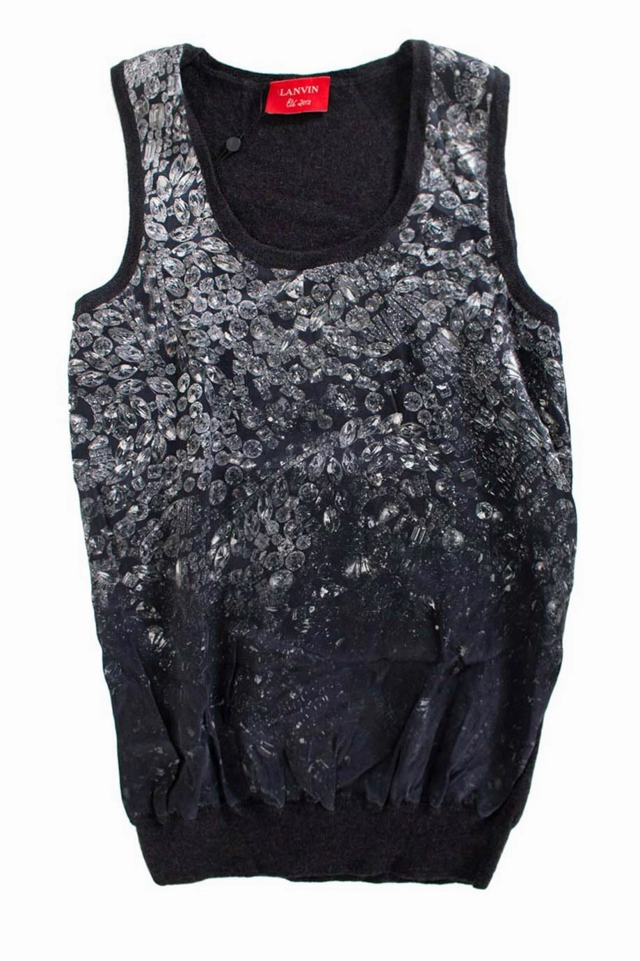 Wrinkle Resistant Weave [WW15275] Lanvin | Sleeveless Top