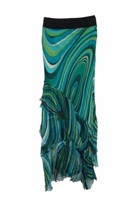 [WW20777] Madame Benjie | Midi Skirt Minimal Vibes Tonal Layering