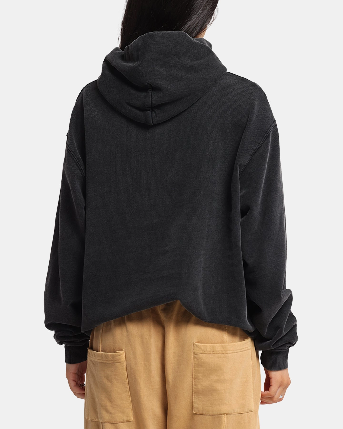 Dreamville Tonal Hoodie Black Wash Fade Resistant Finish Comfortable Design