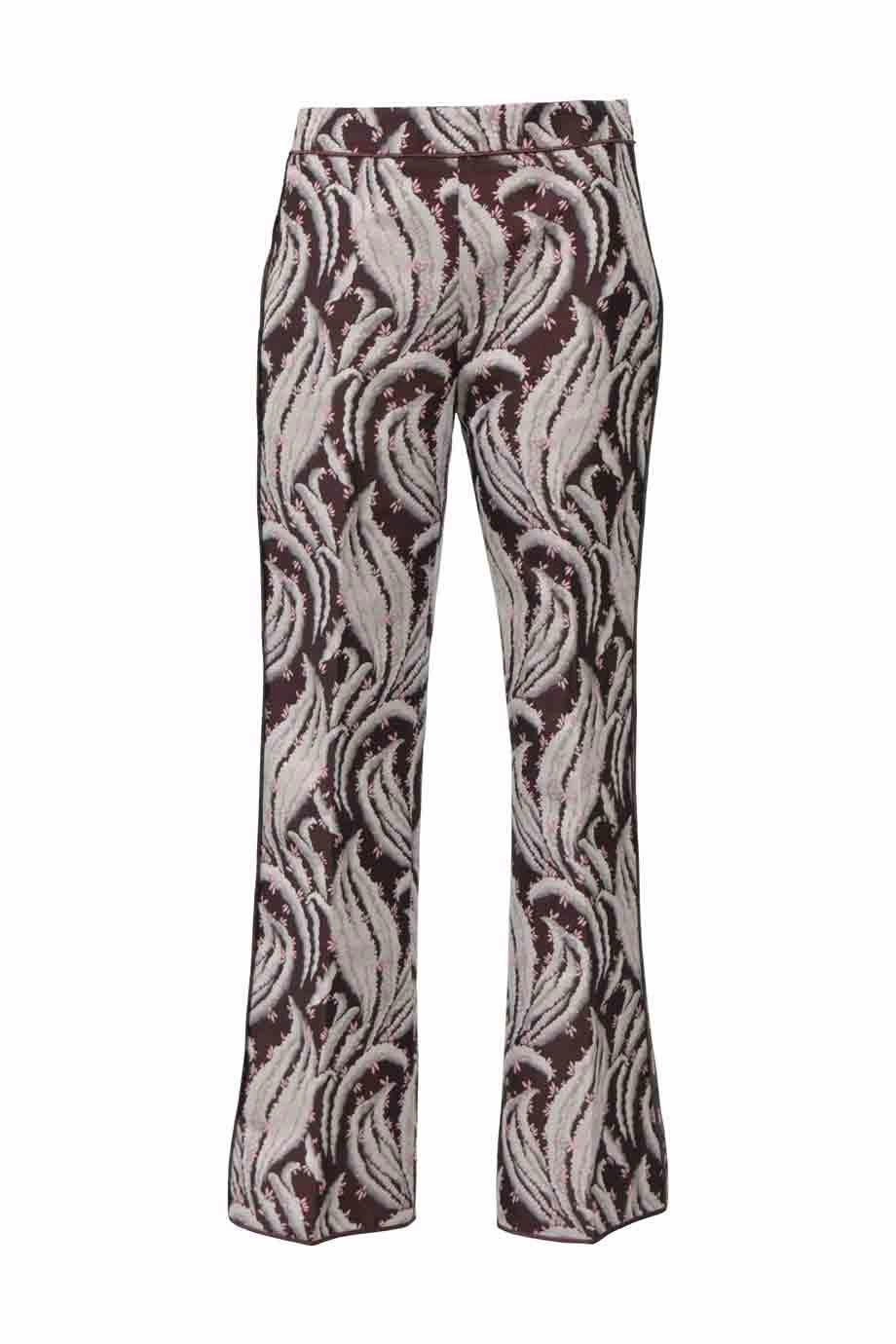 [WW44526] Giambattista Valli | Dress Pants Minimal Waist Anti Pilling Textile