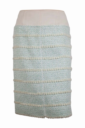 Semi Sheer [WW16857] Louis Vuitton | knee Length Skirt