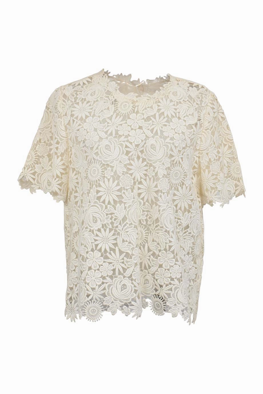 [WW49552] Valentino Garavani | Short sleeve top Durable Fiber Blend Resilient Elasticity