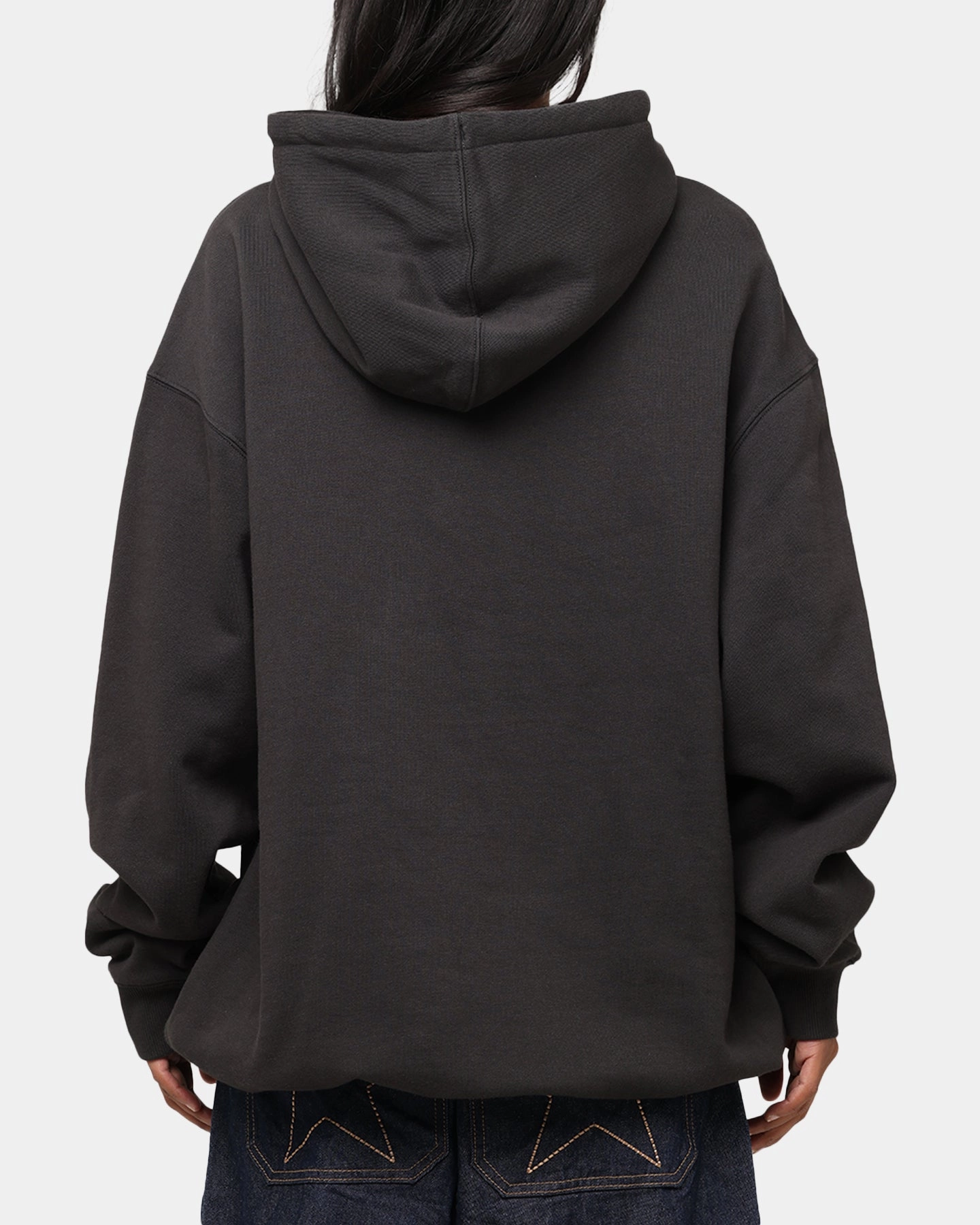 Hidden Pocket Design Mitchell & Ness Las Vegas Raiders Arch Hoodie Faded Black