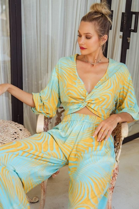 Fatima Cropped Summer Top (Sale) All Time Fit