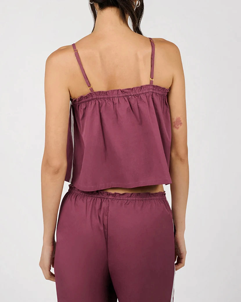 Button Up Boxy Tank Quick-Dry Fabric Reflective Safety Trim