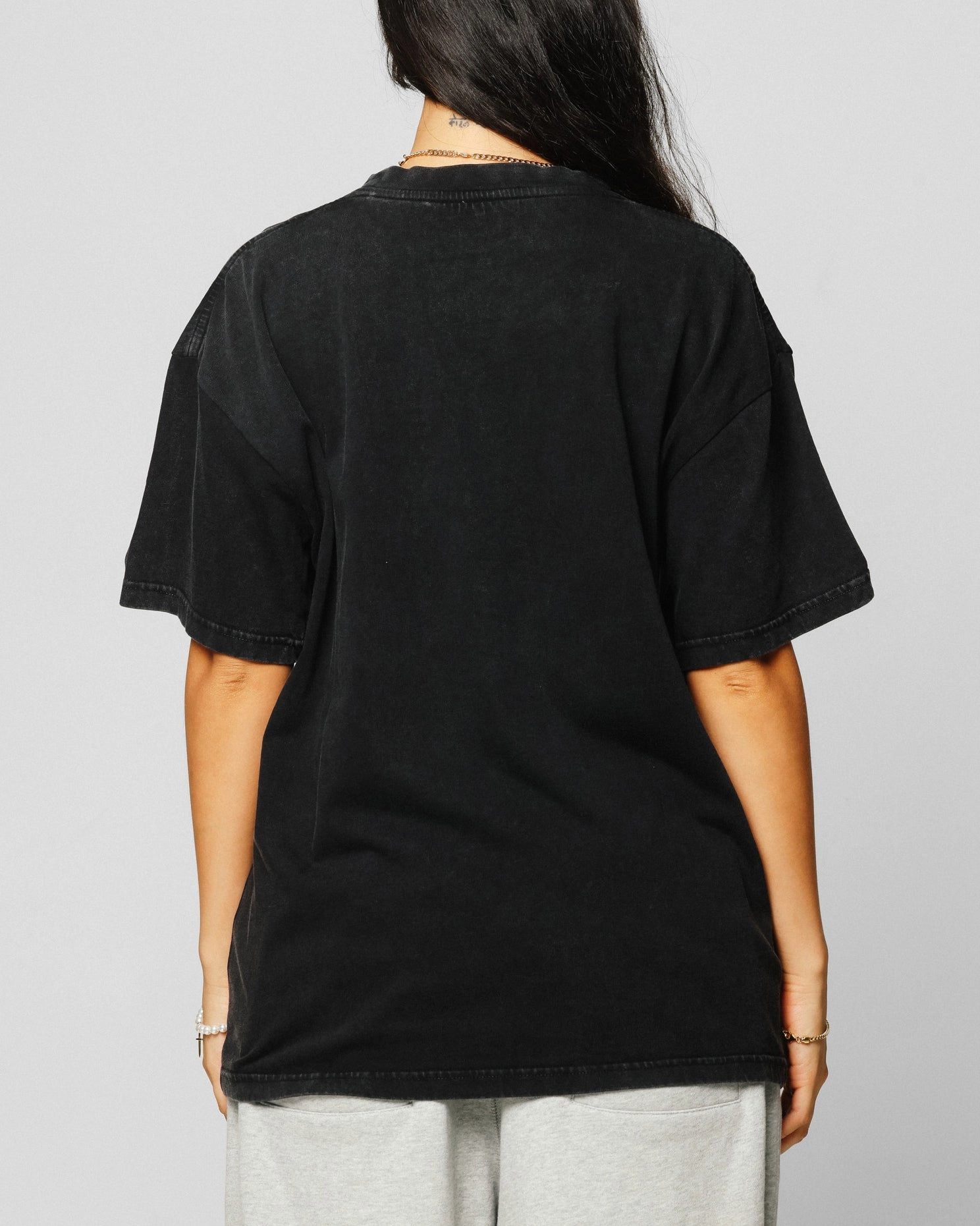 AbrasionResistant Surface Ed Hardy Dragon Logo T-Shirt Black Acidwash