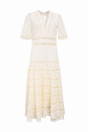 Low-Waist Seasonal Mood [WW45985] Zimmermann | Midi Dress