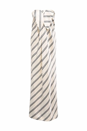 [WW46063] Halston Heritage | Maxi Dress Relax Motion