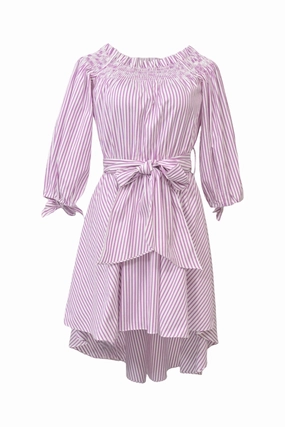 [WW34447] Caroline Constas | Knee Length Dress Fresh Fit Street Vibe