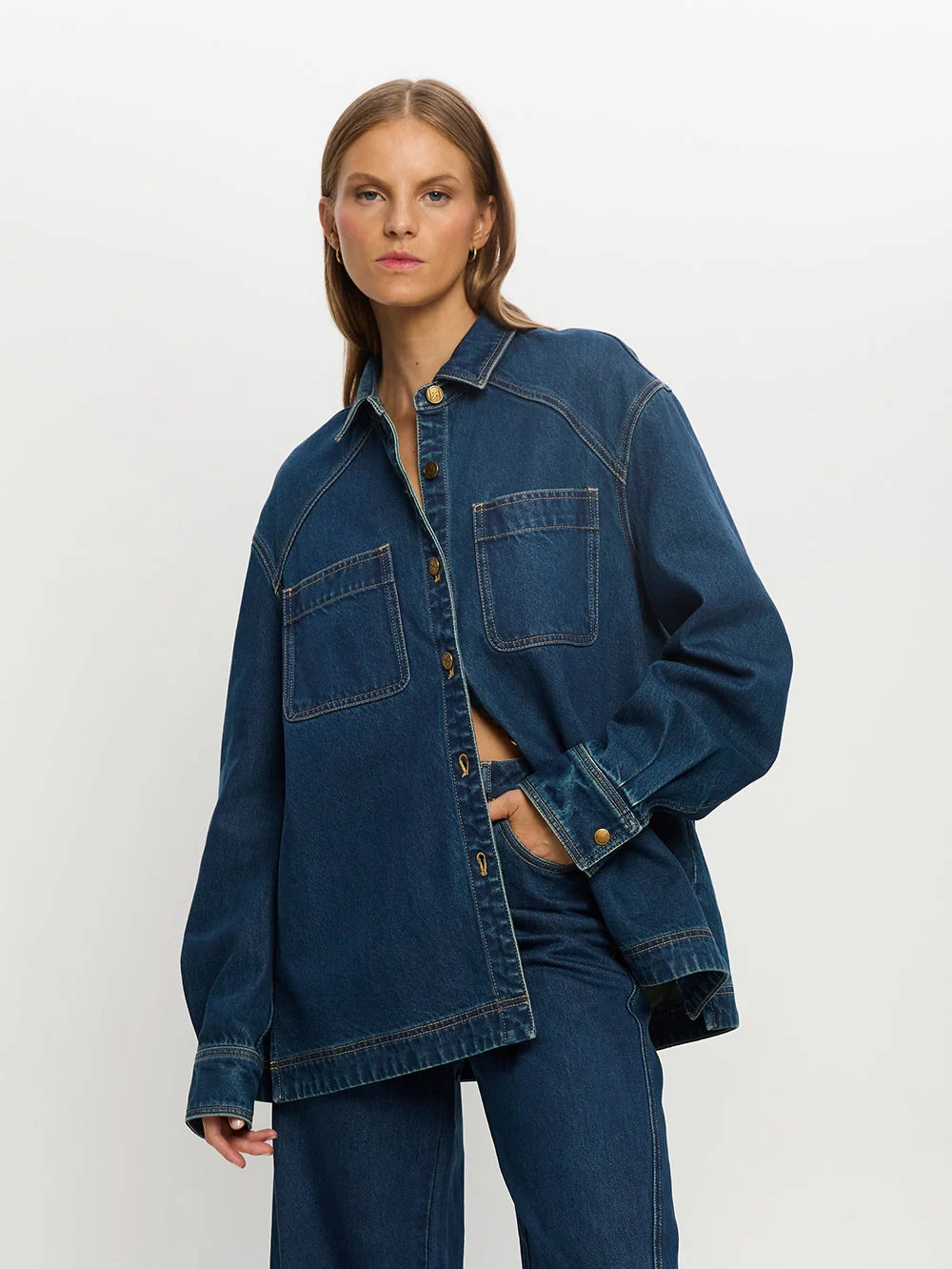 MultiFunctionalDesign Evie Denim Shirt