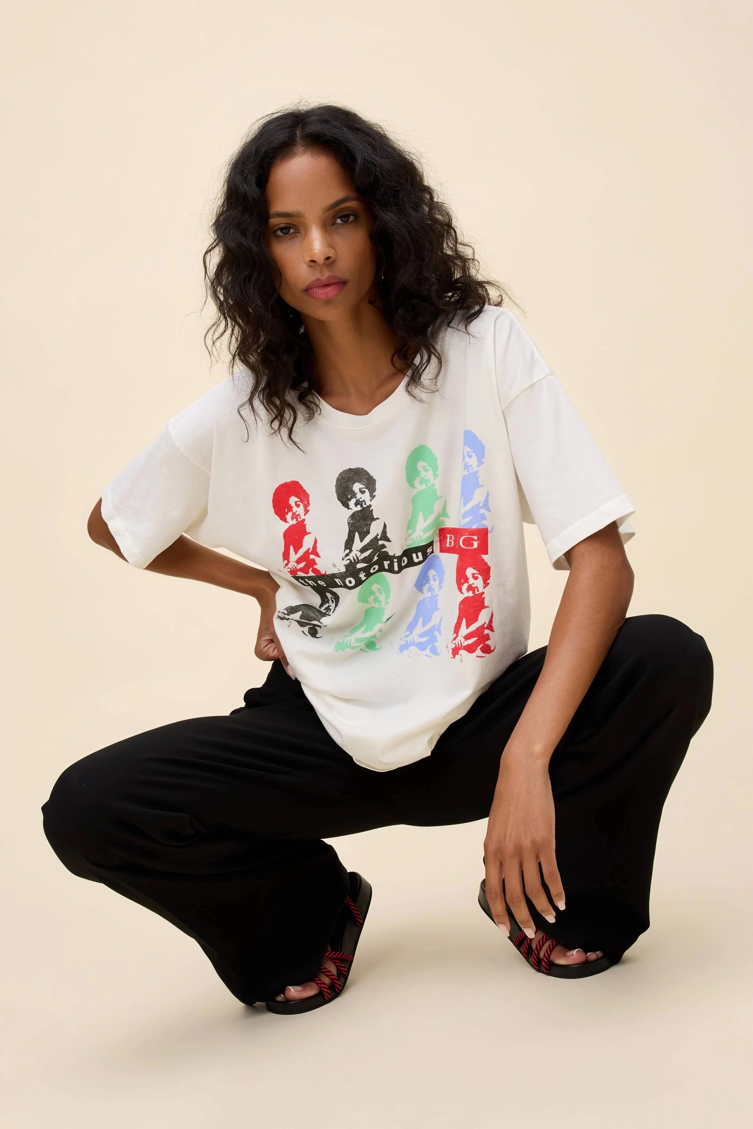 FlexibleCollar Layered Look It Was All a Dream Merch Tee