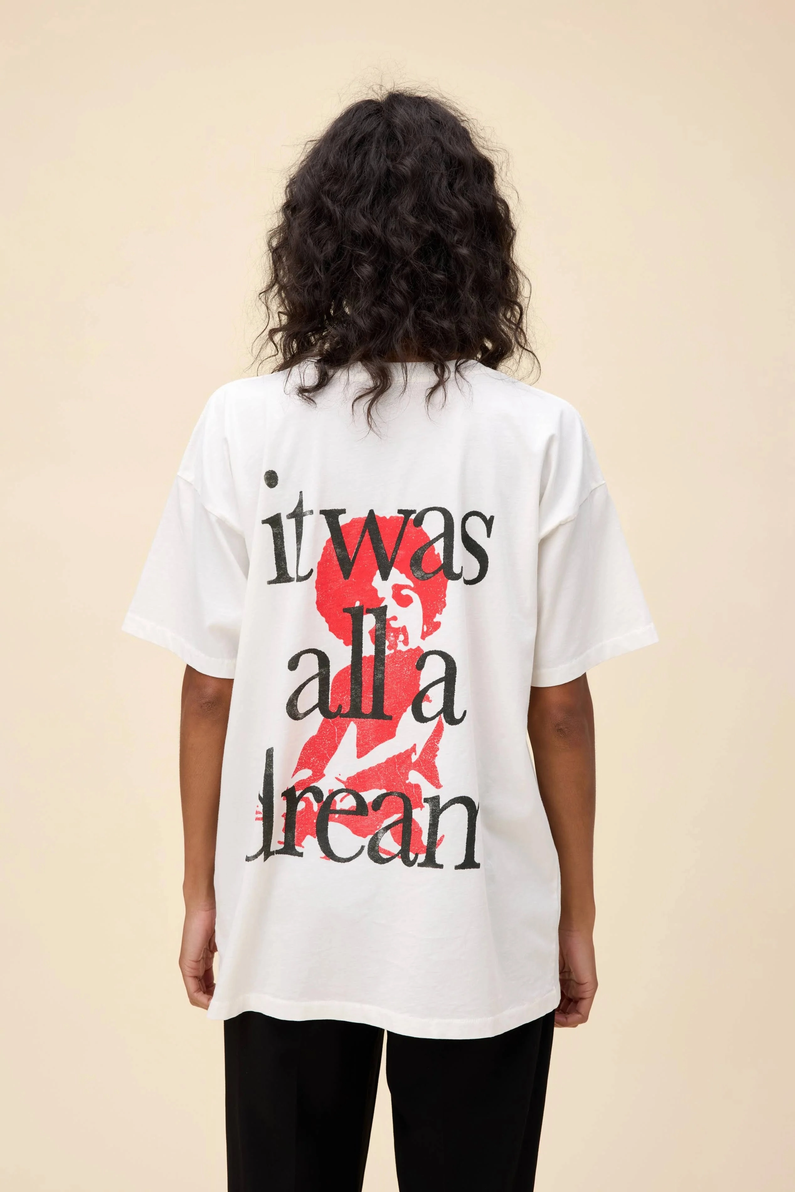 It Was All a Dream Merch Tee FlexibleNeckline Adjustable Cuffs