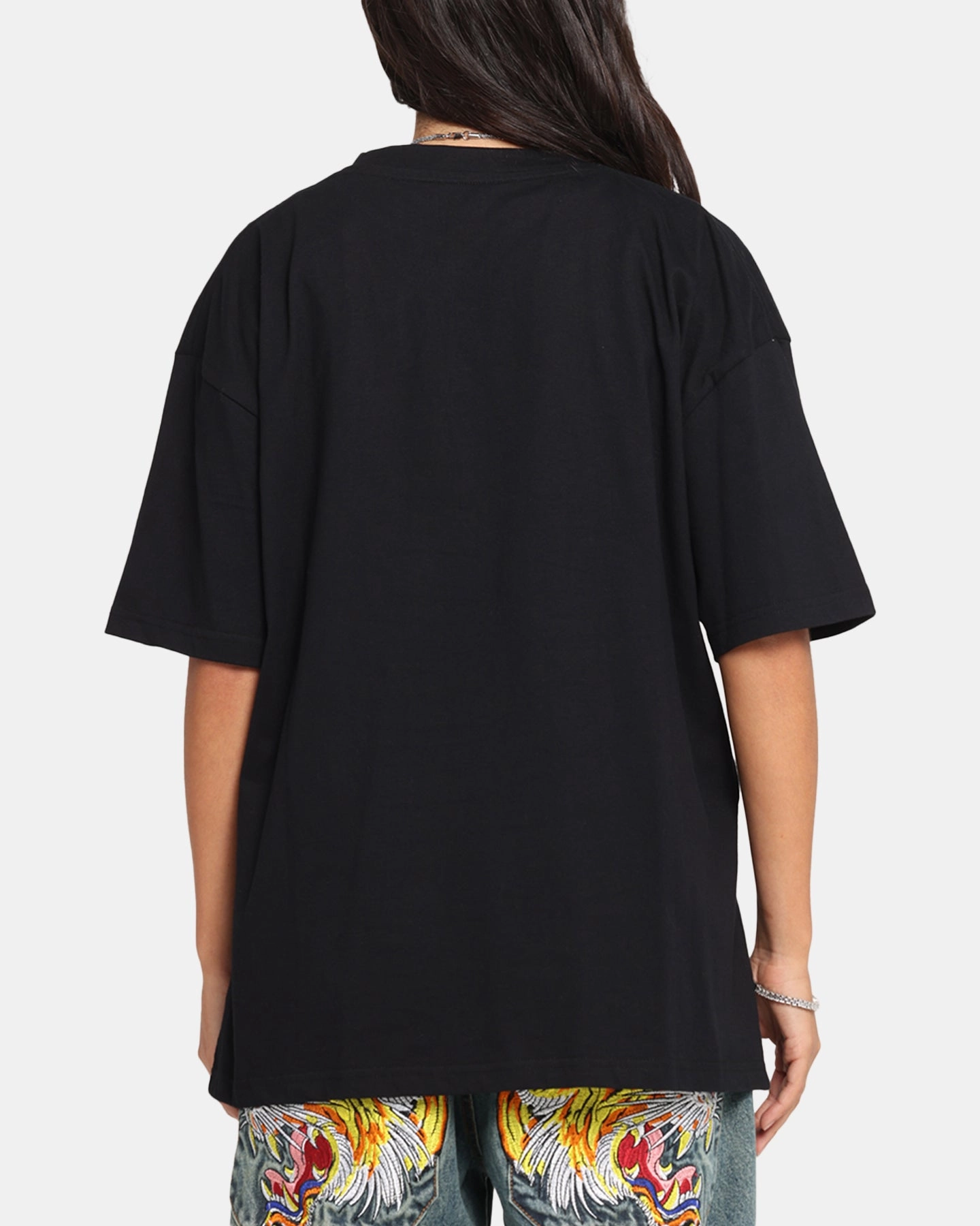 Knit Fabric Technology Carre Slugger Script T-Shirt Black