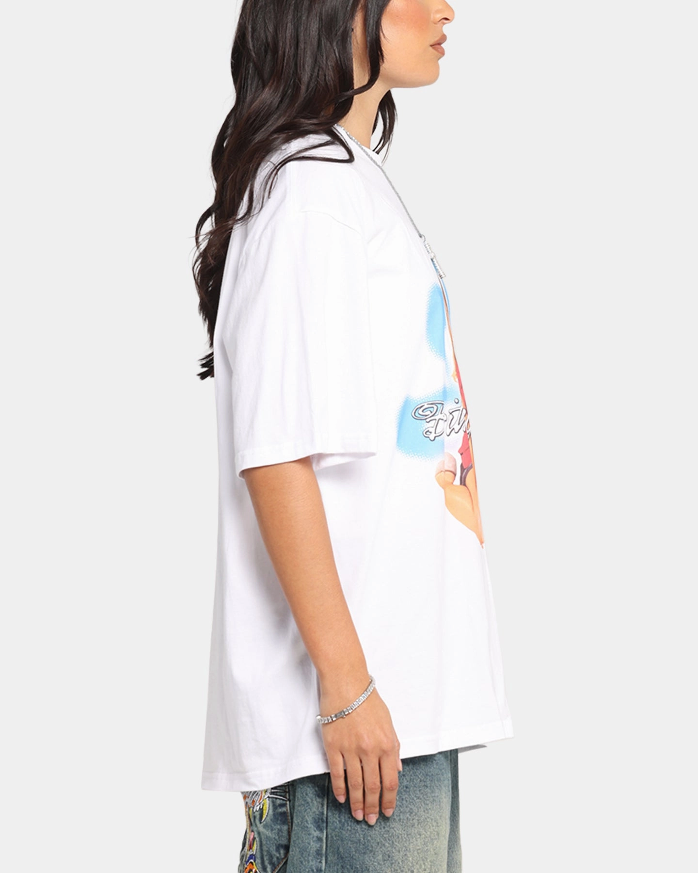 SeamlessSidePanels Britiney Spears Britney T-Shirt White