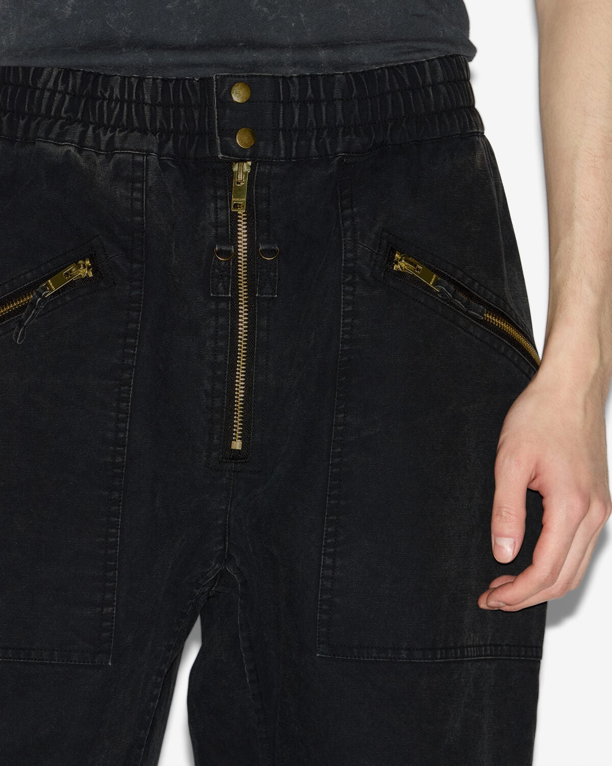 Distressed finish TILS PANTS