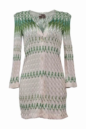 [WW39753] Missoni | Mini Dress Relaxed-fit gown Travel-Essential