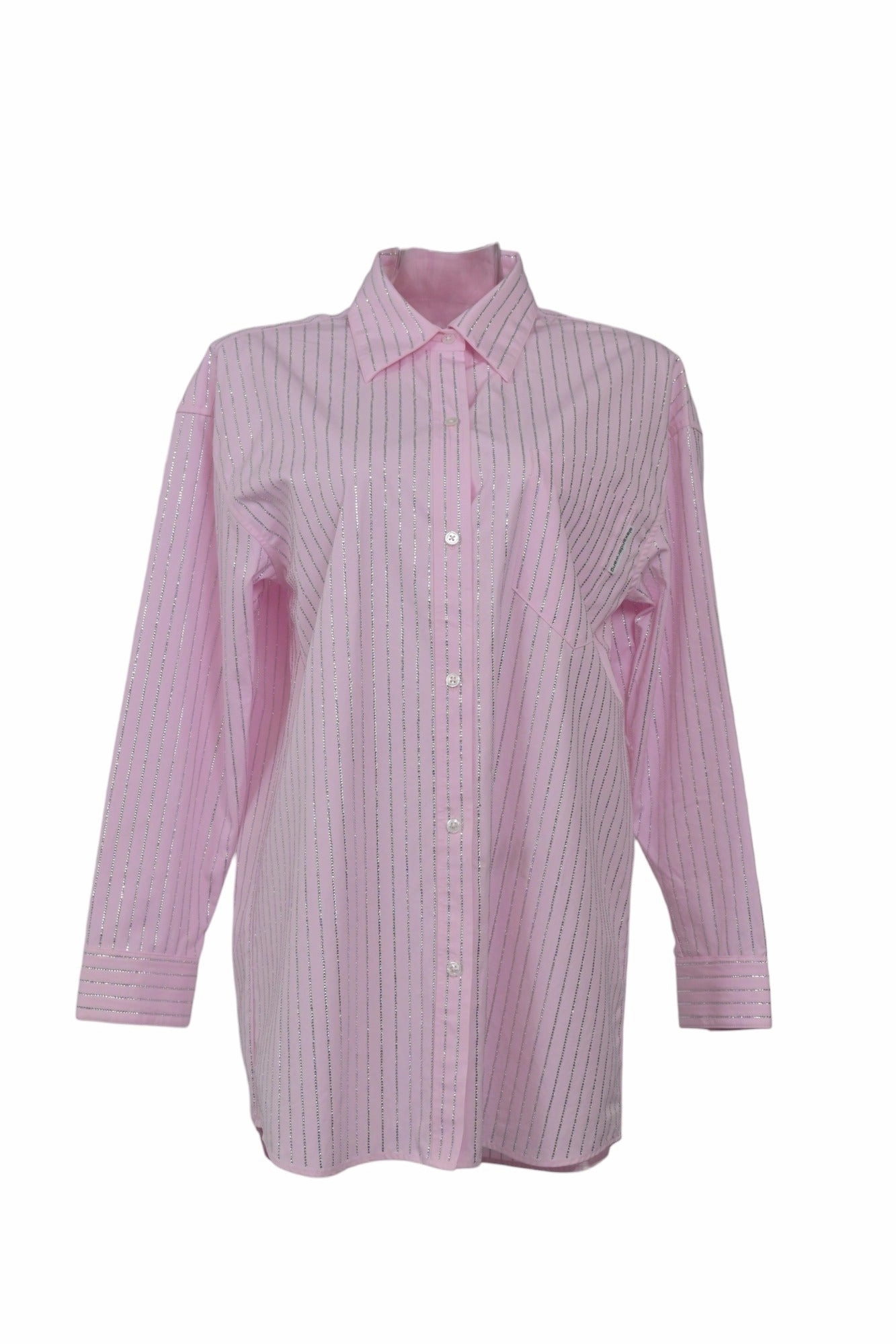 [WW35336] Alexander Wang | Shirt Neutral Shade Flexible Shoulder Construction