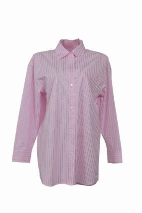 [WW35336] Alexander Wang | Shirt Neutral Shade Flexible Shoulder Construction