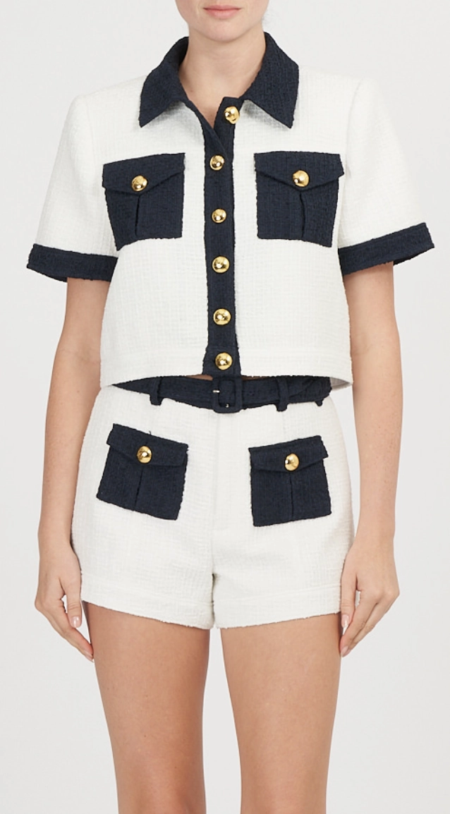 Nissy Jacket Tencel Lyocell Fiber RelaxedNeckline