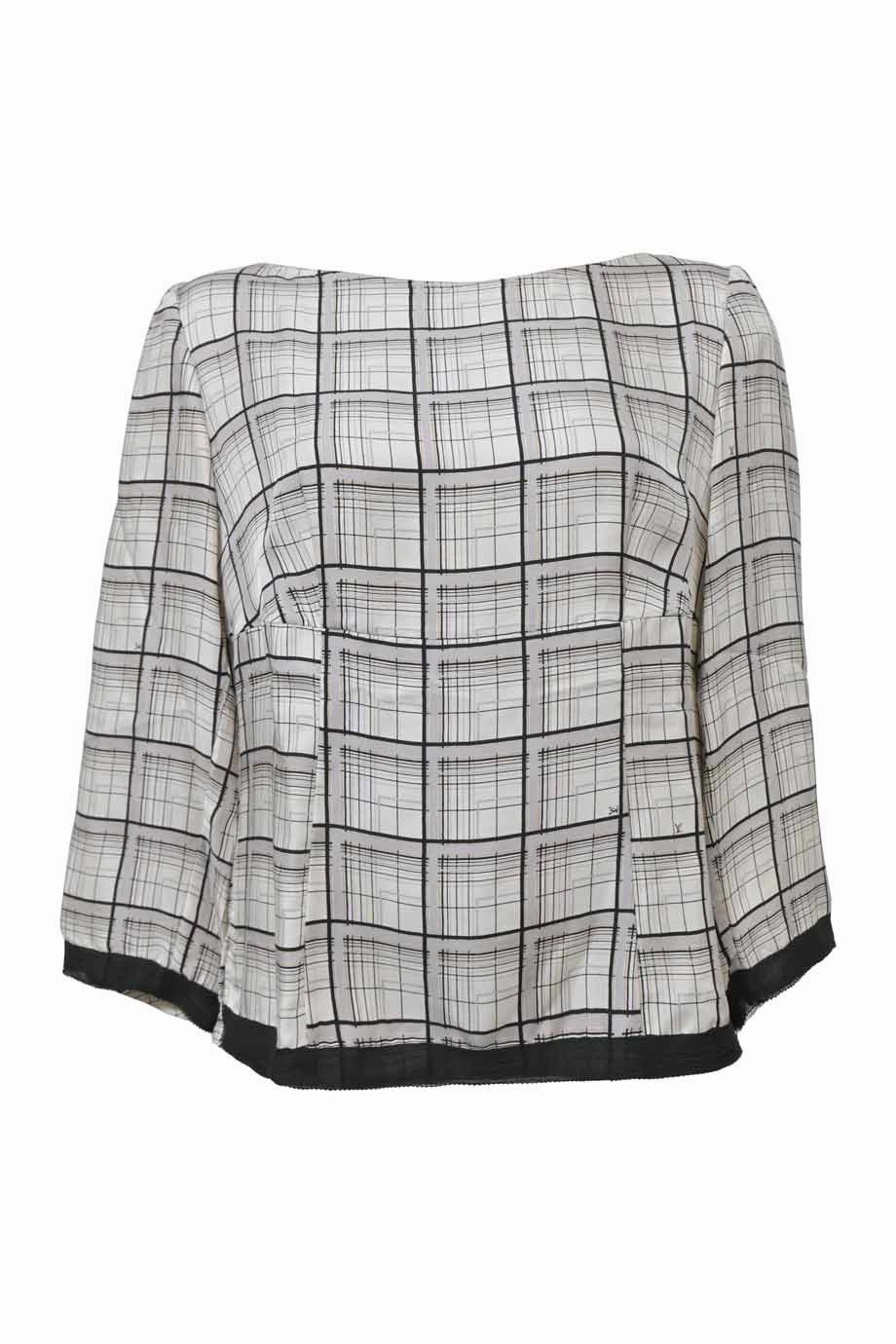 [WW42665] Louis Vuitton | Long sleeve top ZeroWaste Construction YarnDyeStripe