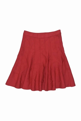 [WW33812] Herv?? L??ger | Mini Skirt Weighted Hem Erasable Crease