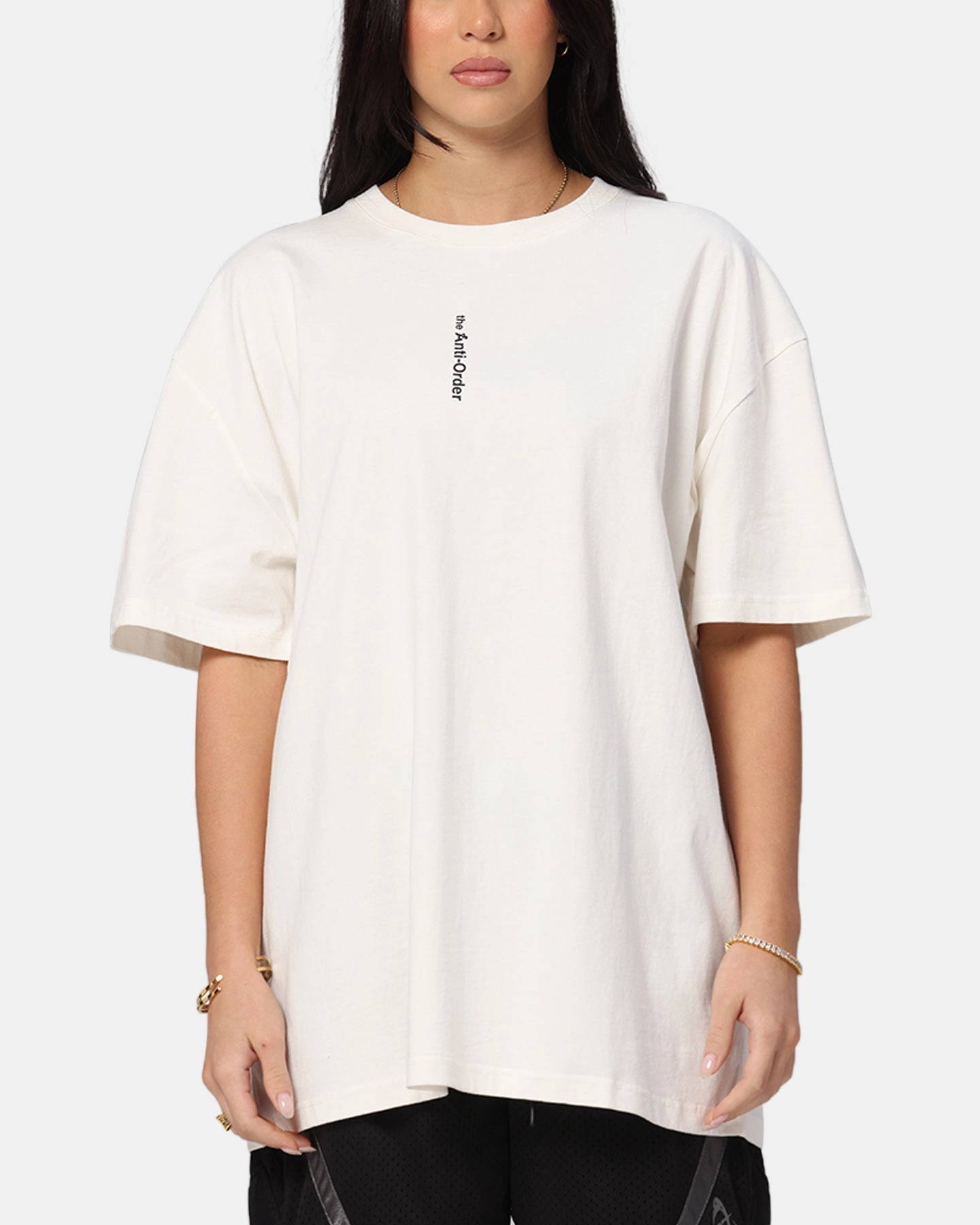 The Anti Order Process Boxy T-Shirt Off White GarmentWashedFinish