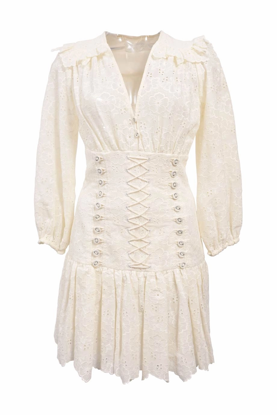 [WW41341] Zimmermann | Mini Dress Tassel-Detail