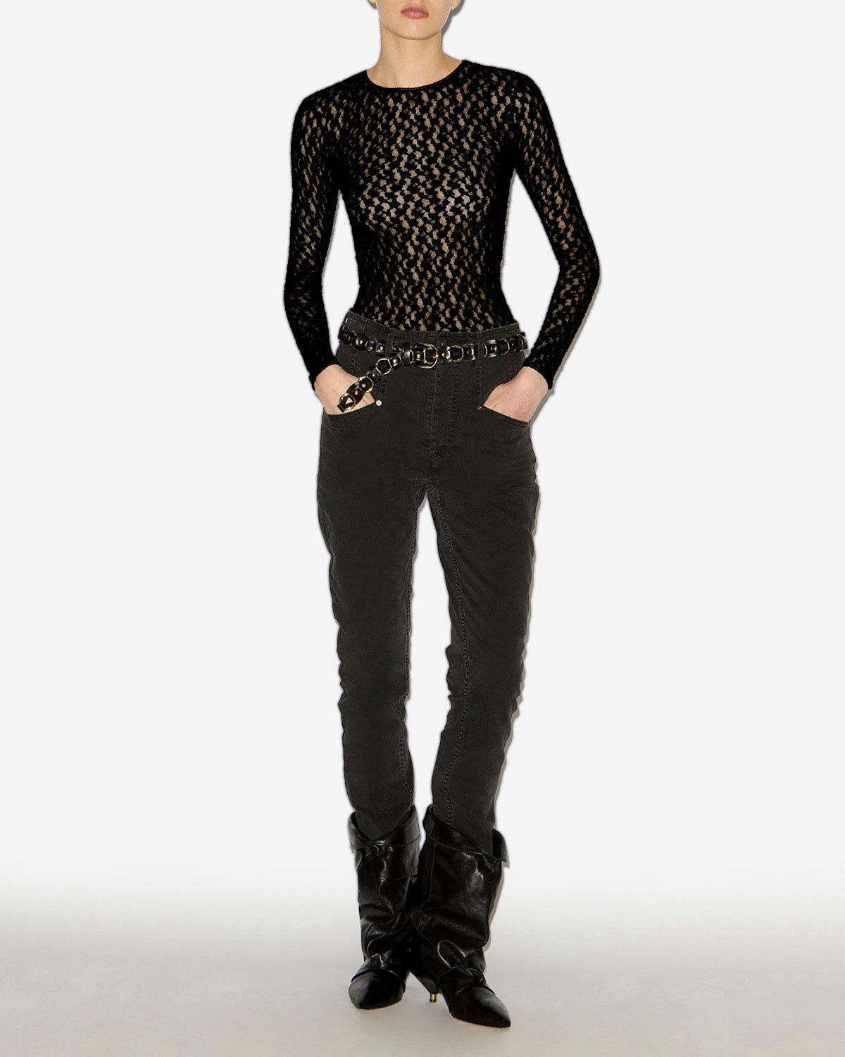 Night Out Printed Pattern GAELLE TOP