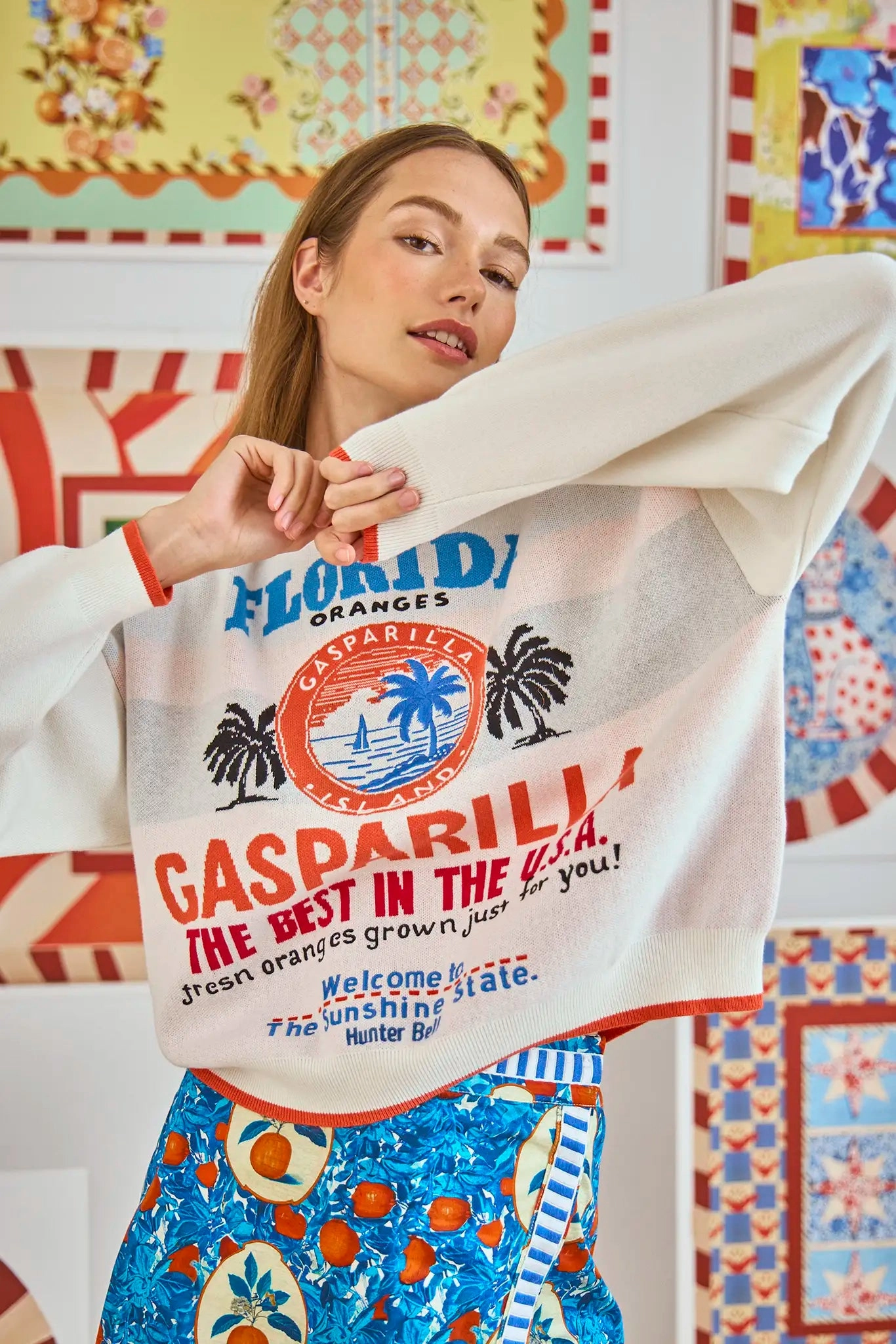 WeightedHem Gasparilla Sweater