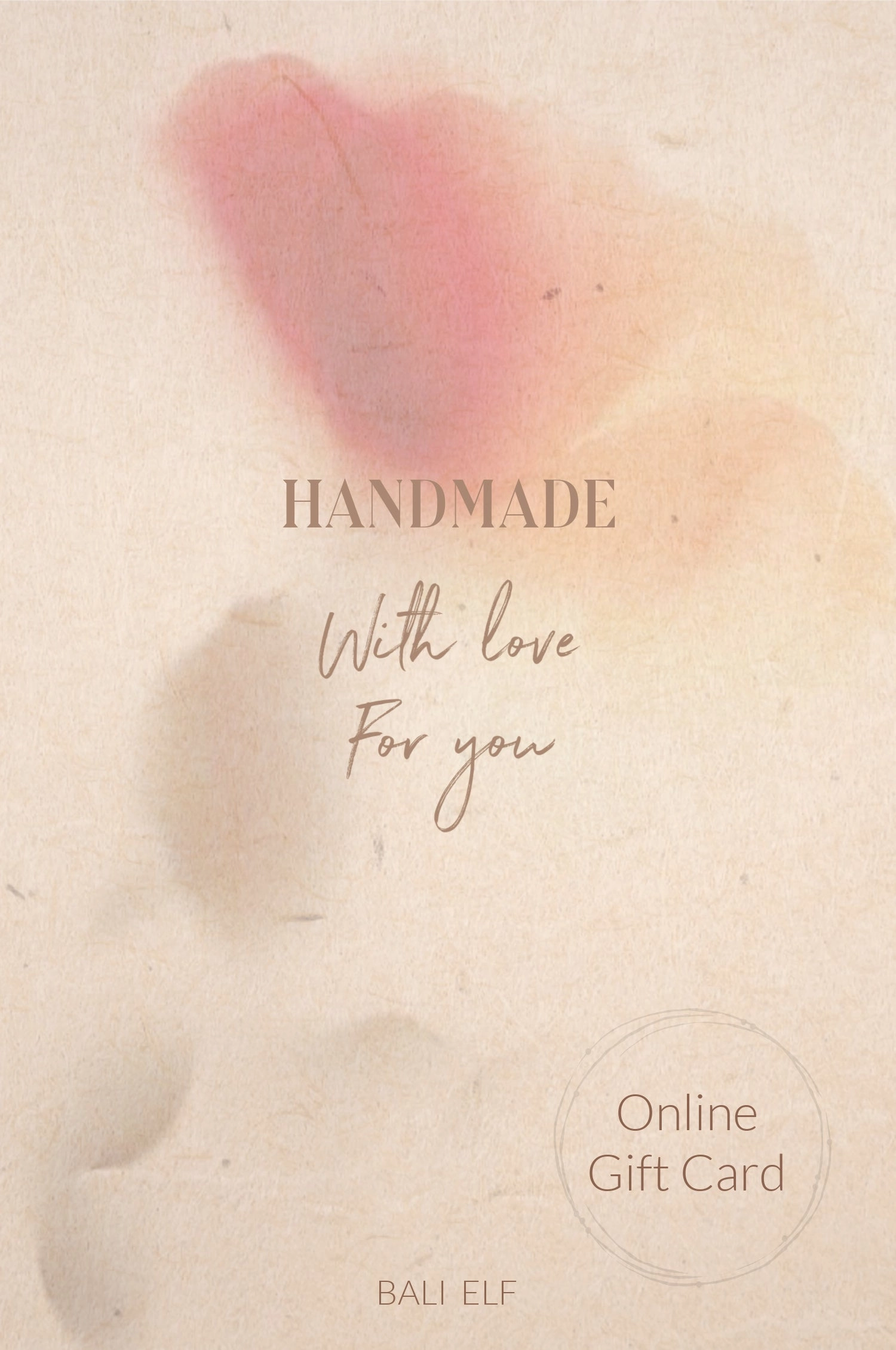 Water-resistant Gift card from ELF