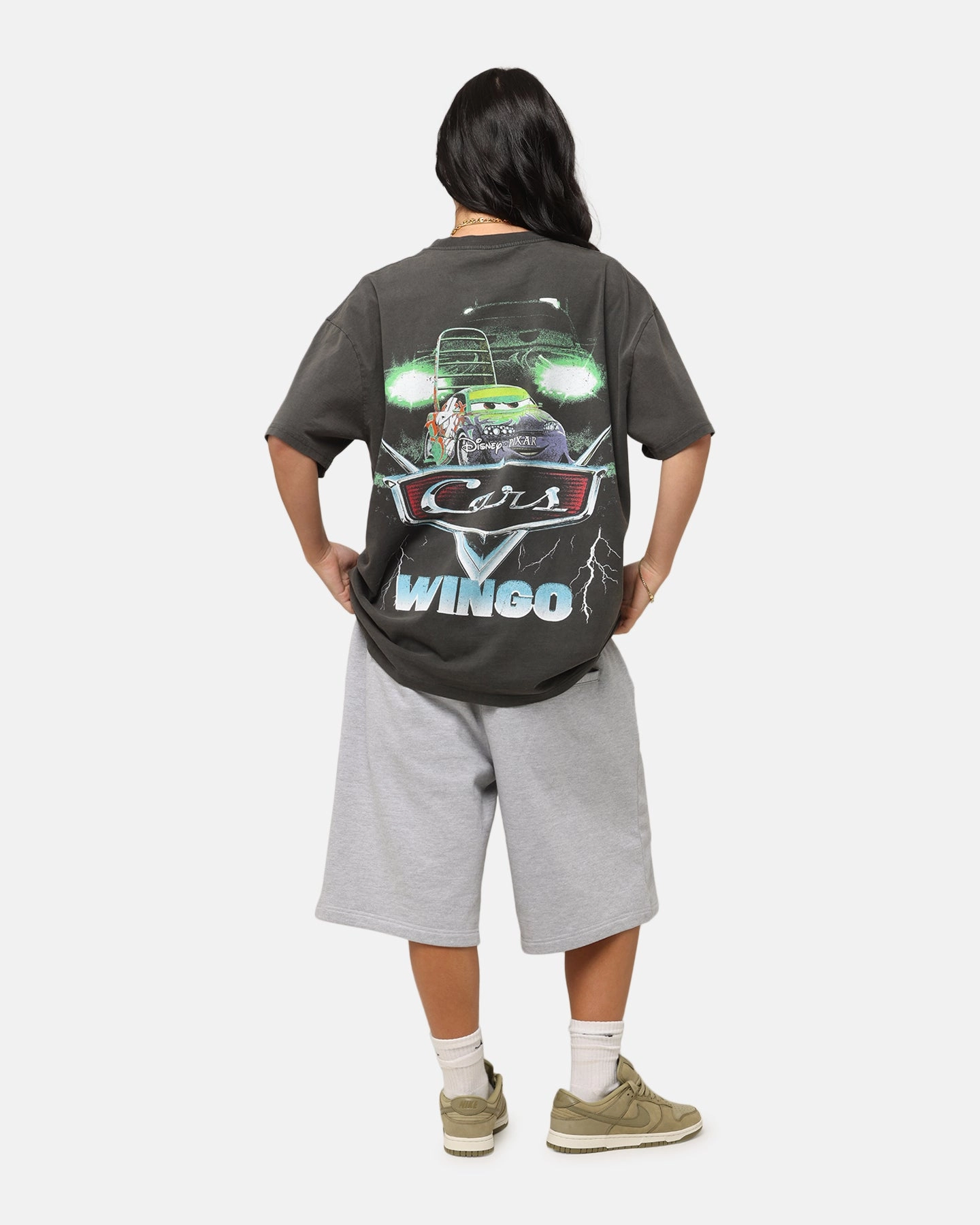 Lightweight Layering Option Goat Crew Disney And Pixar Cars Wingo Heavy T-Shirt Black Wash