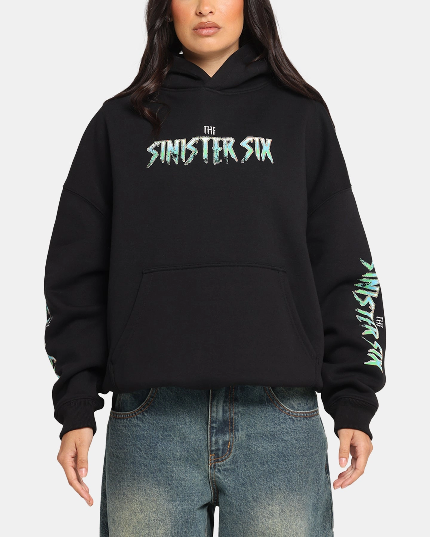 BlendMaterials Summer Dress Goat Crew Marvel Sinister Six Premium Hoodie Black